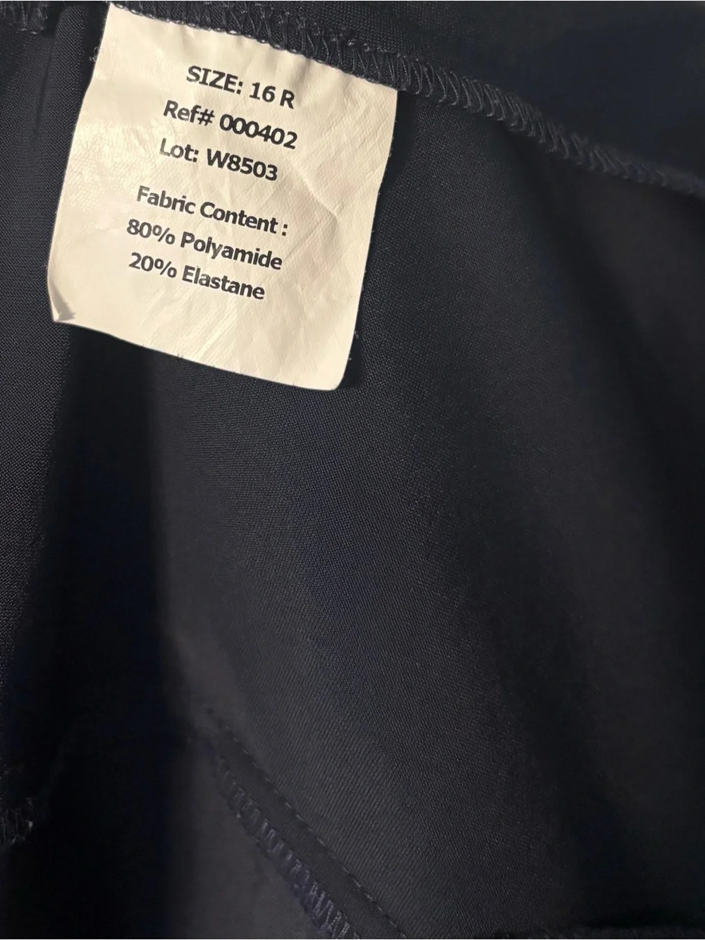 R.J. Classics xtreme orange label victory navy show riding coat women 16 r - Picture 7 of 9